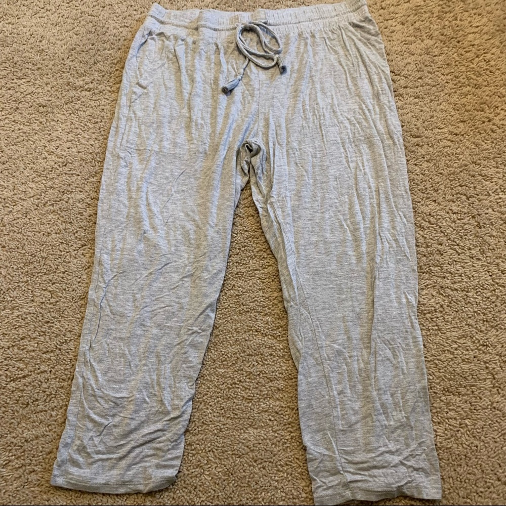 Stars Above Flowy Cropped Pajama Pants